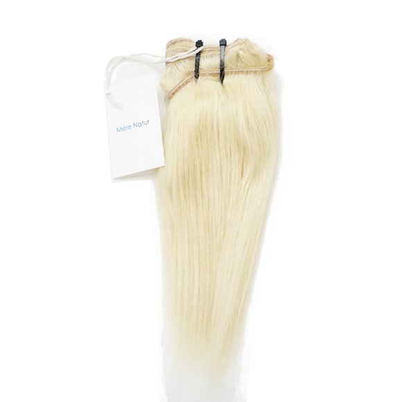 14 inches Blonde Hair Bundle | Mere Natur